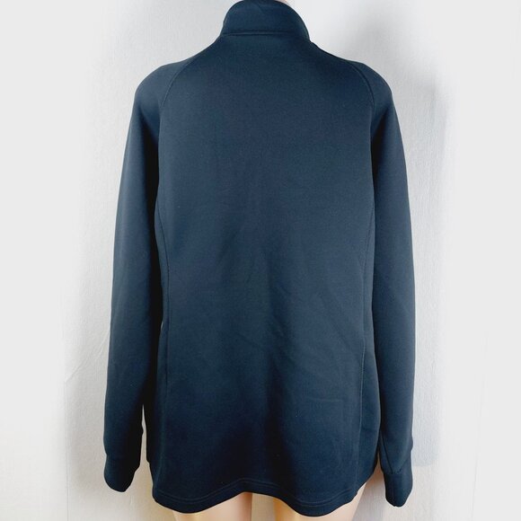 32 Degrees Women's Black Active Long Sleeve Mock Neck Performance Jacket Sz XXL - Picture 3 of 13
